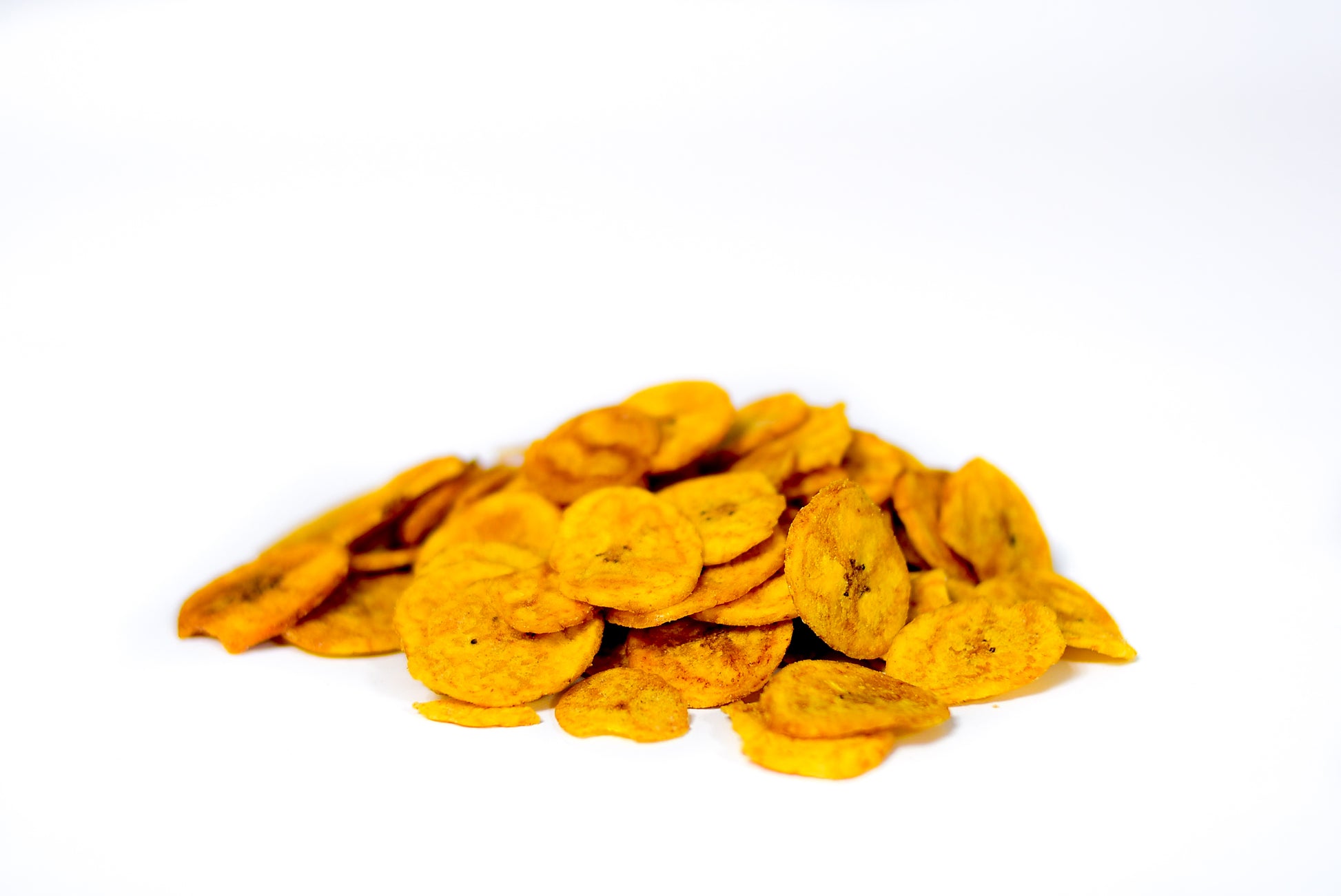 Plátano rodajas salado