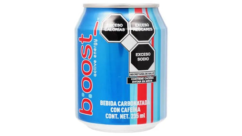 1 Pieza  Bebida Energética Boost 235ml