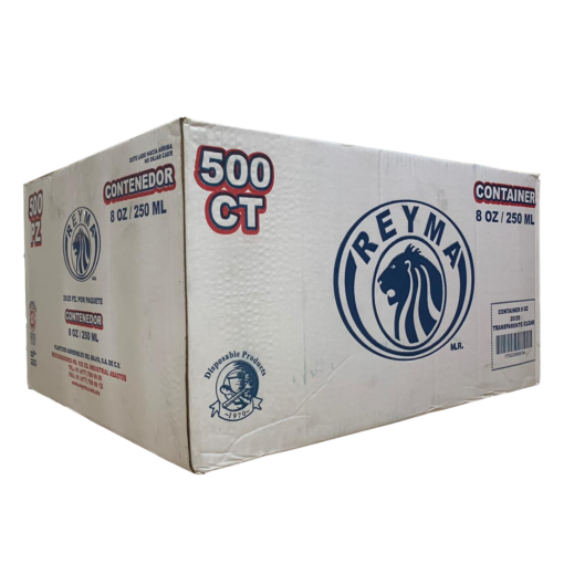 Envase Plástico Reyma 8 1/4 Litro Caja / 500 Piezas