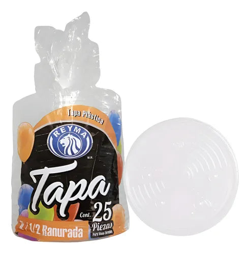 Tapa Térmica Para Vaso Con Respiradero reyma 25 piezas