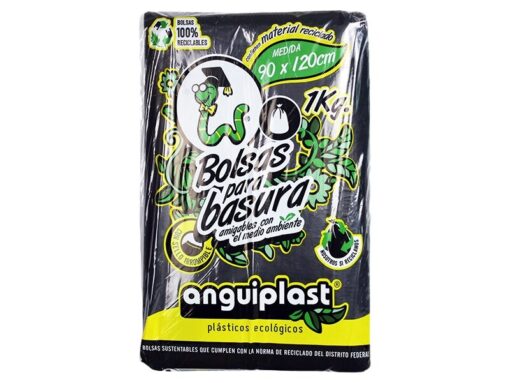 Bolsa Negra Para Basura para tambo 90x120